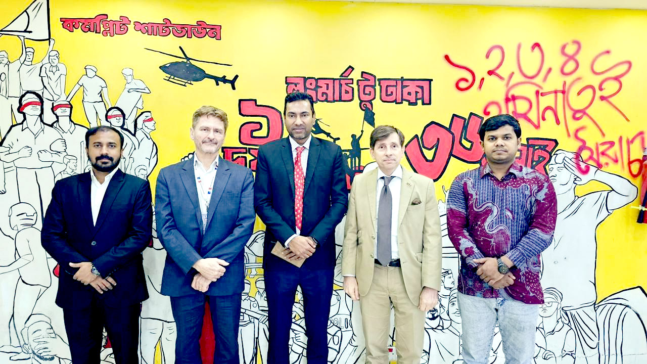 ফরাসি রাষ্ট্রদূতের সাথে এনসিপি নেতৃবৃন্দের সৌজন্য সাক্ষাৎ