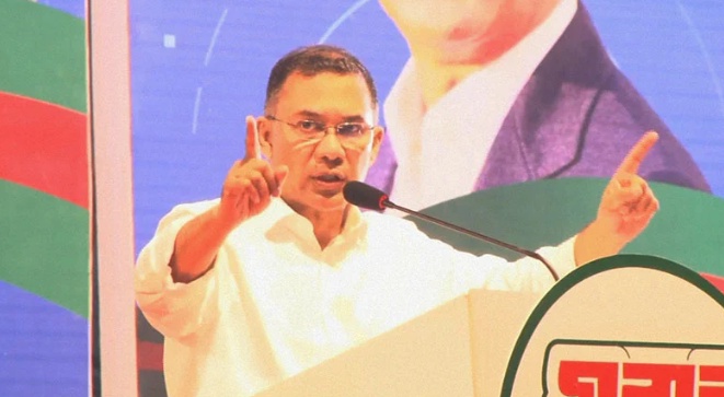 কেবল বিএনপি রয়ে গেছে দেশের মানুষের পাশে: তারেক রহমান