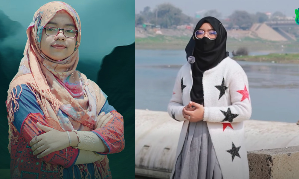 বাবাকে জেতাতে ভিডিও ভ্লগে সরব জামায়াত নেতার মেয়ে জাইমা নূর