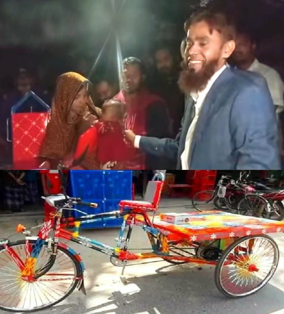 পাটিকাবাড়ীর চুরি হওয়া পাখি ভ্যানের পুনর্বাসন ॥ অসহায় নাজমুলের পাশে দাঁড়ালেন কুষ্টিয়ার জেলা প্রশাসক