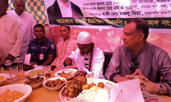 বিএনপি ক্ষমতায় আসায় ১৭ বছর পর ভাত খেলেন ইনু মিয়া